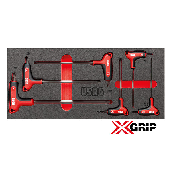 519 M 280HX - Module éponge assorti (6 pcs) X-GRIP - Usag - U05191064 519 M 280HX - Module éponge assorti (6 pcs) X-GRIP - Usag - U05191064